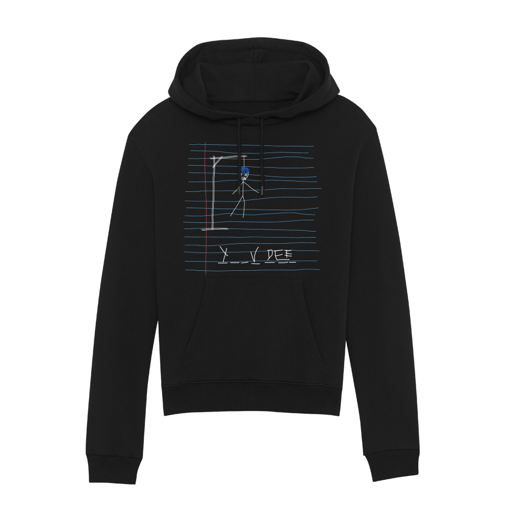 "HANGED" BLACK HOODIE